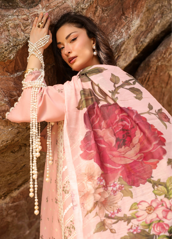 Manara by Maria RTW Embroidered Lawn 3 Piece Suit MN26RF Cherry Blossom M-09 - Festive Collection
