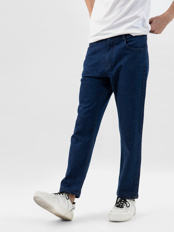 Brumano  Solids Mens  -  ClassicBlue Casual Fit Jeans