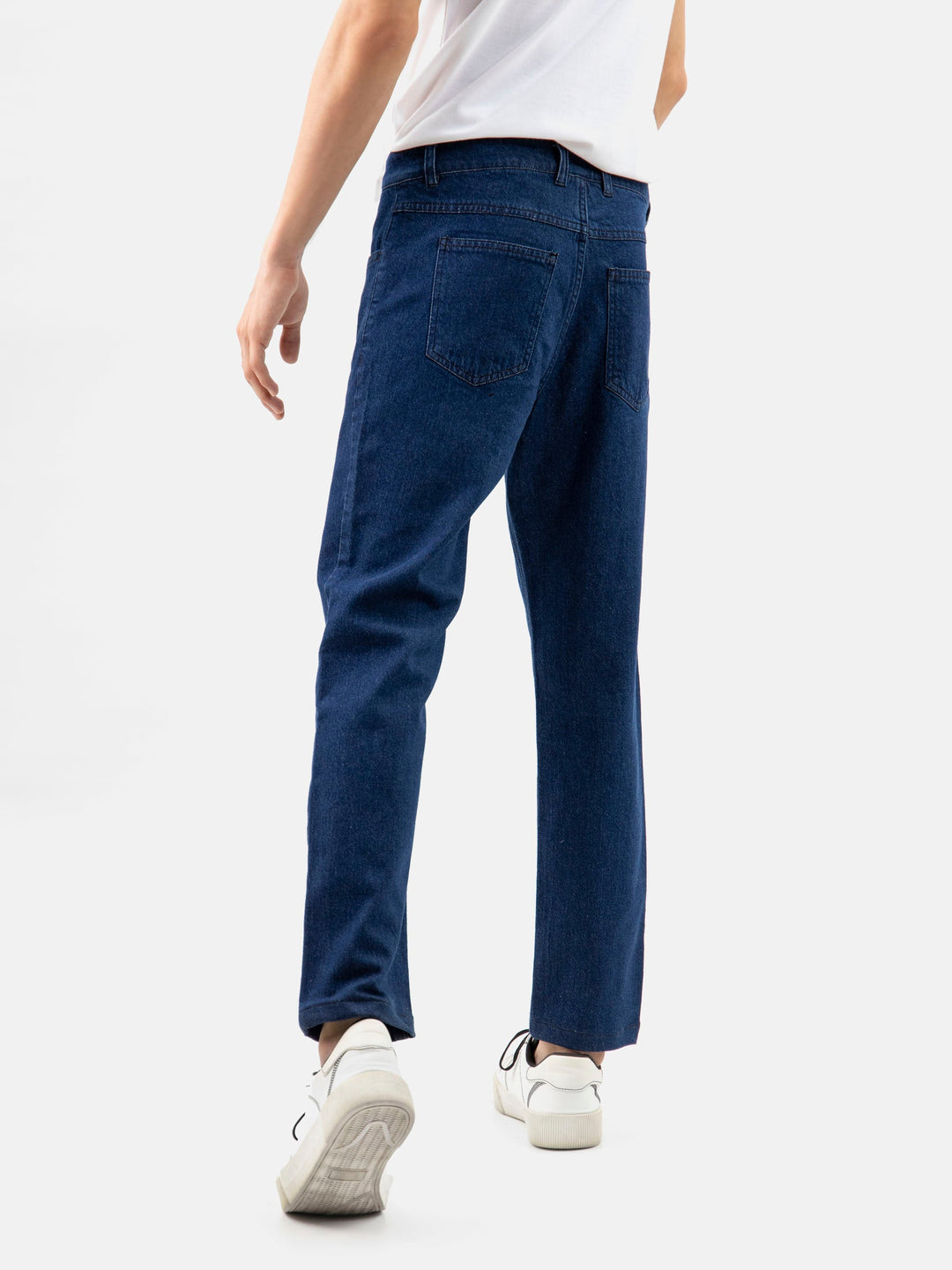 Brumano  Solids Mens  -  ClassicBlue Casual Fit Jeans