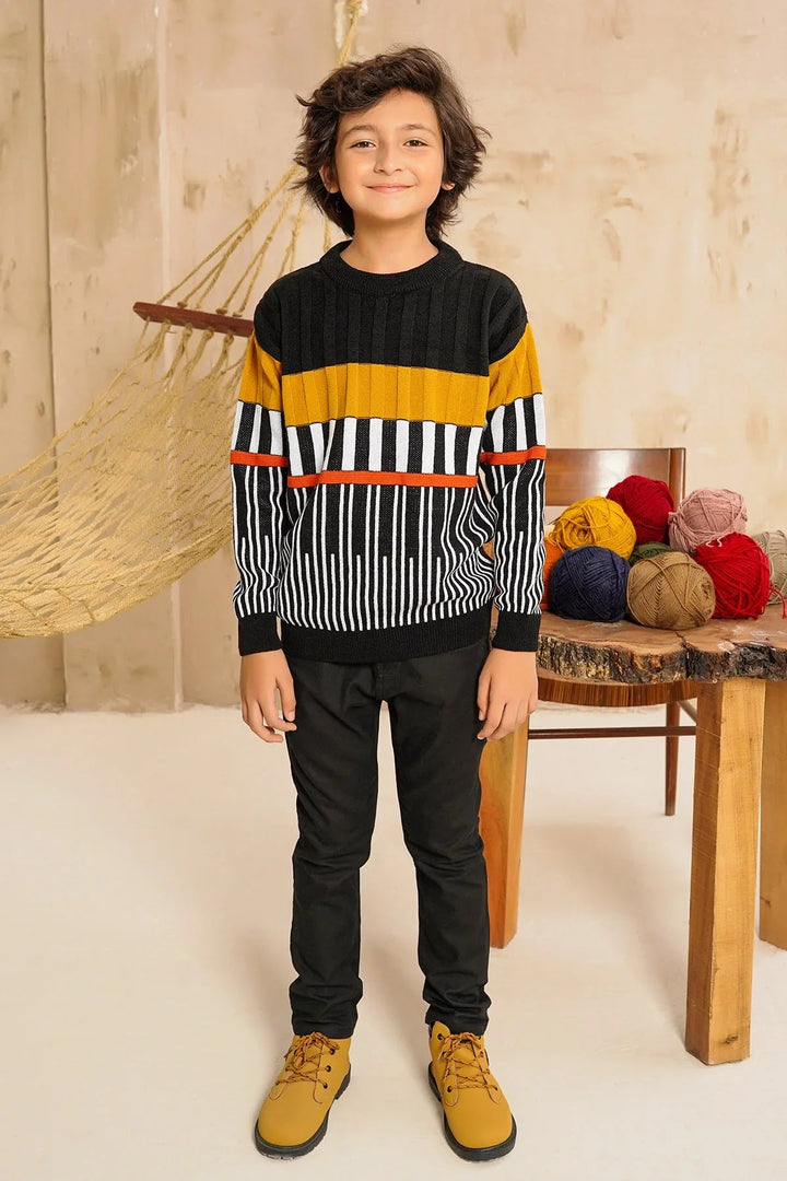Ochre RTW Printed Boys 1 Piece Viscose Sweater OWSB-17 - Winter Collection
