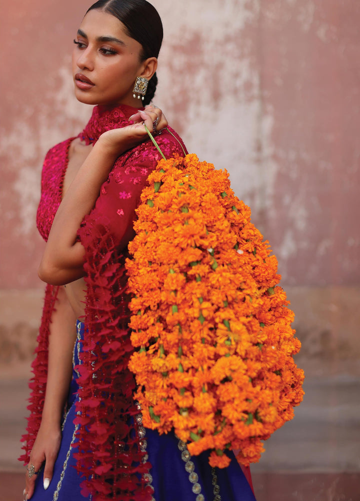 Neoma by Republic WomensWear Unstitched Embroidered Rawsilk 3 Piece Suit RW26UNW D-02 MEHR UN NISA - Wedding Collection