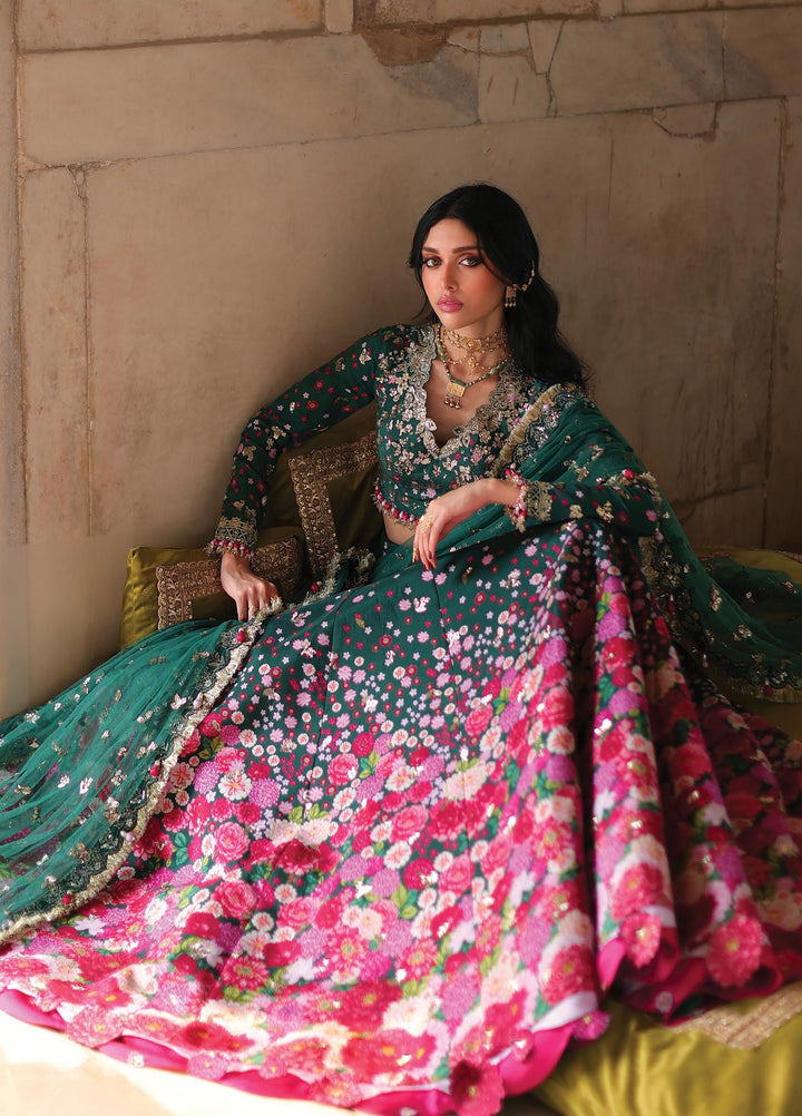 Neoma by Republic WomensWear Unstitched Embroidered Rawsilk 2 Piece Suit RW26UNW D-04 MAHBANO - Wedding Collection