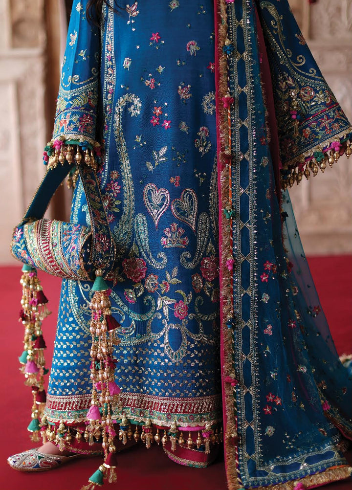 Neoma by Republic WomensWear Unstitched Embroidered Rawsilk 3 Piece Suit RW26UNW D-07 HAYA - Wedding Collection