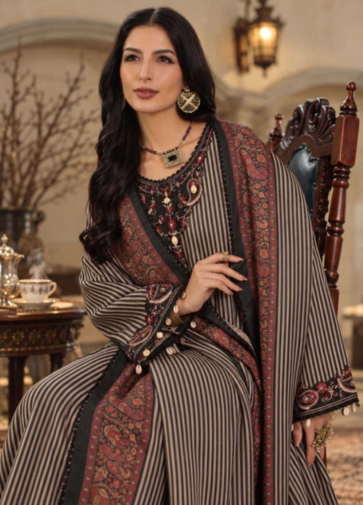 Noor by Saadia Asad Unstitched Printed Linen 3 Piece Suit SA26UNL D9 A - Winter Collection