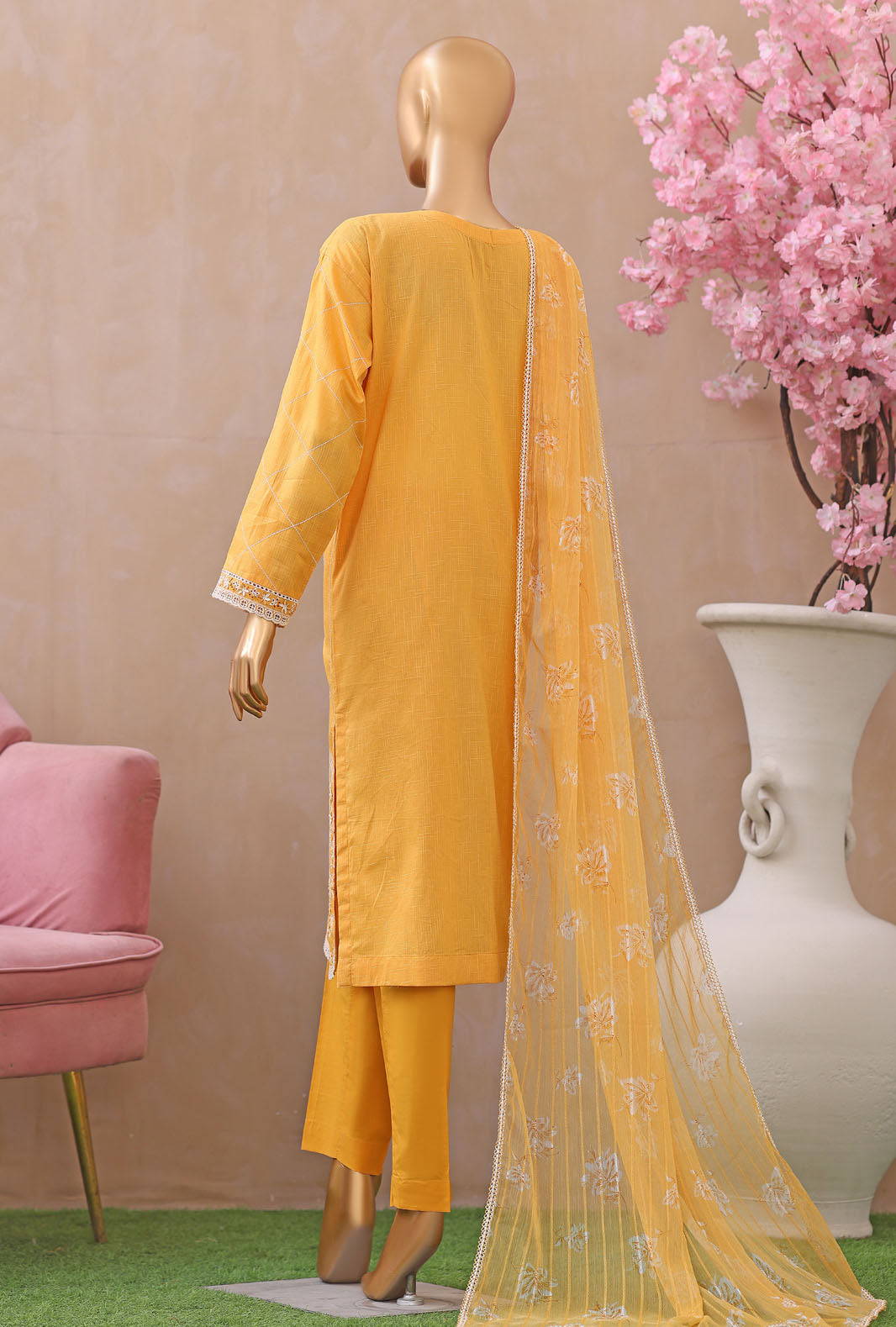 Dynasty by HZ Textiles Unstitched Embroidered Lawn 3 Piece Suit DEC - 02 Summer Collection