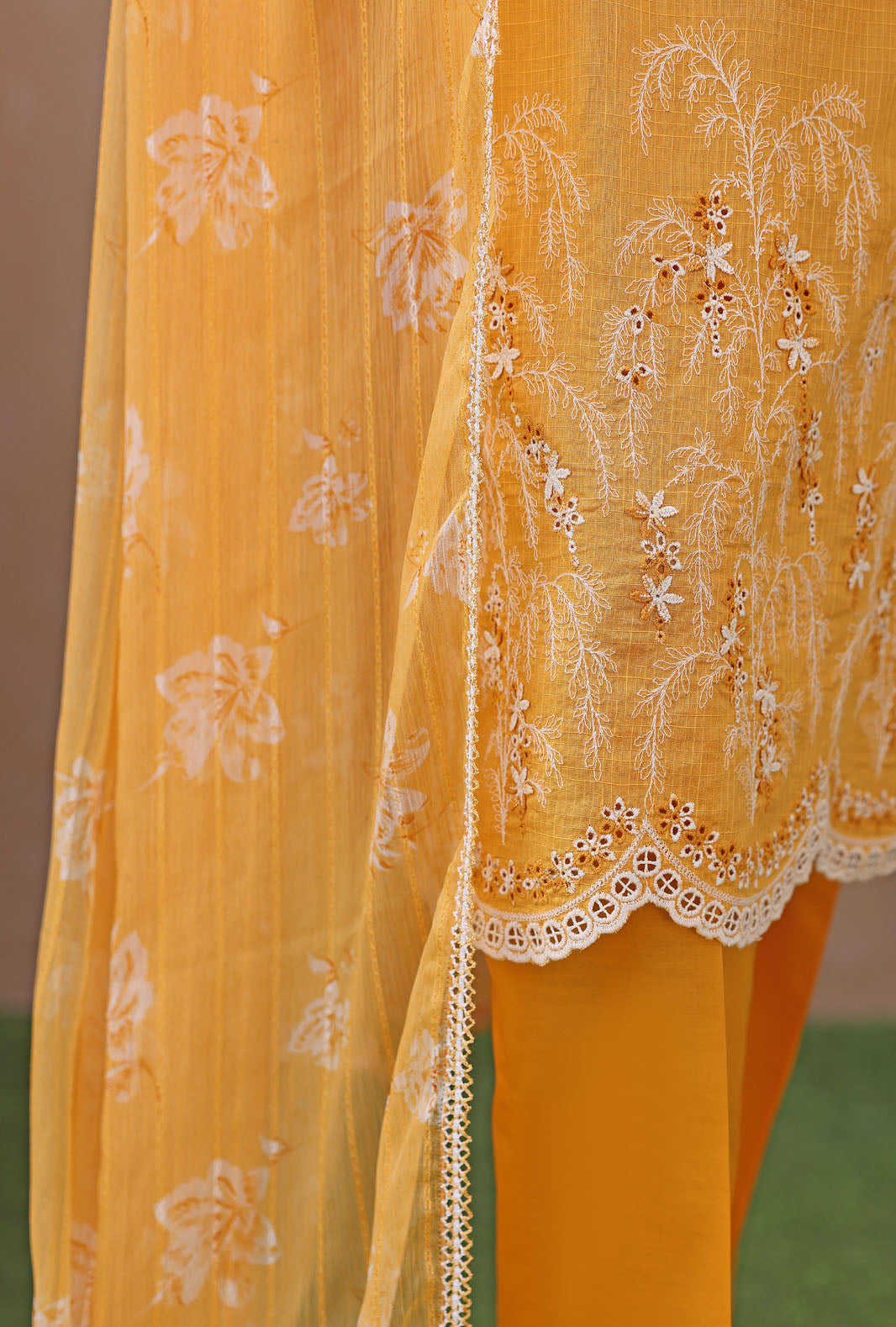 Dynasty by HZ Textiles Unstitched Embroidered Lawn 3 Piece Suit DEC - 02 Summer Collection