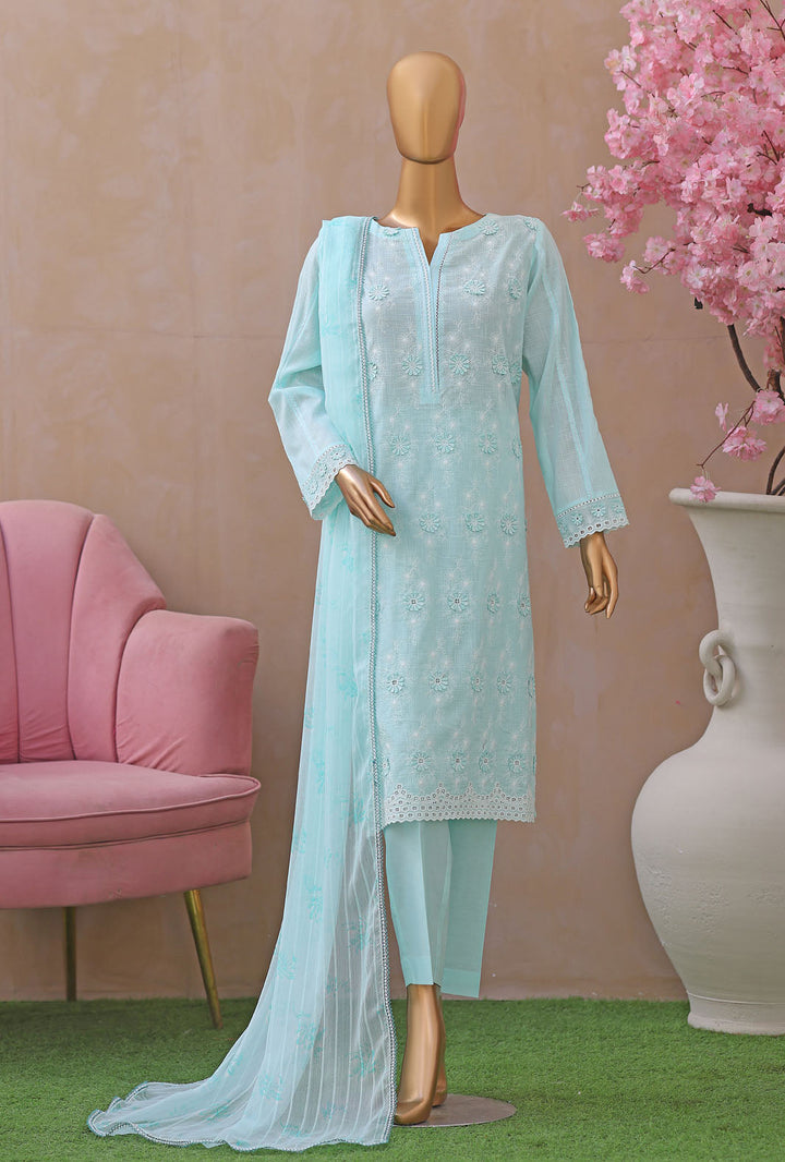 Dynasty by HZ Textiles Unstitched Embroidered Lawn 3 Piece Suit DEC - 07 Summer Collection