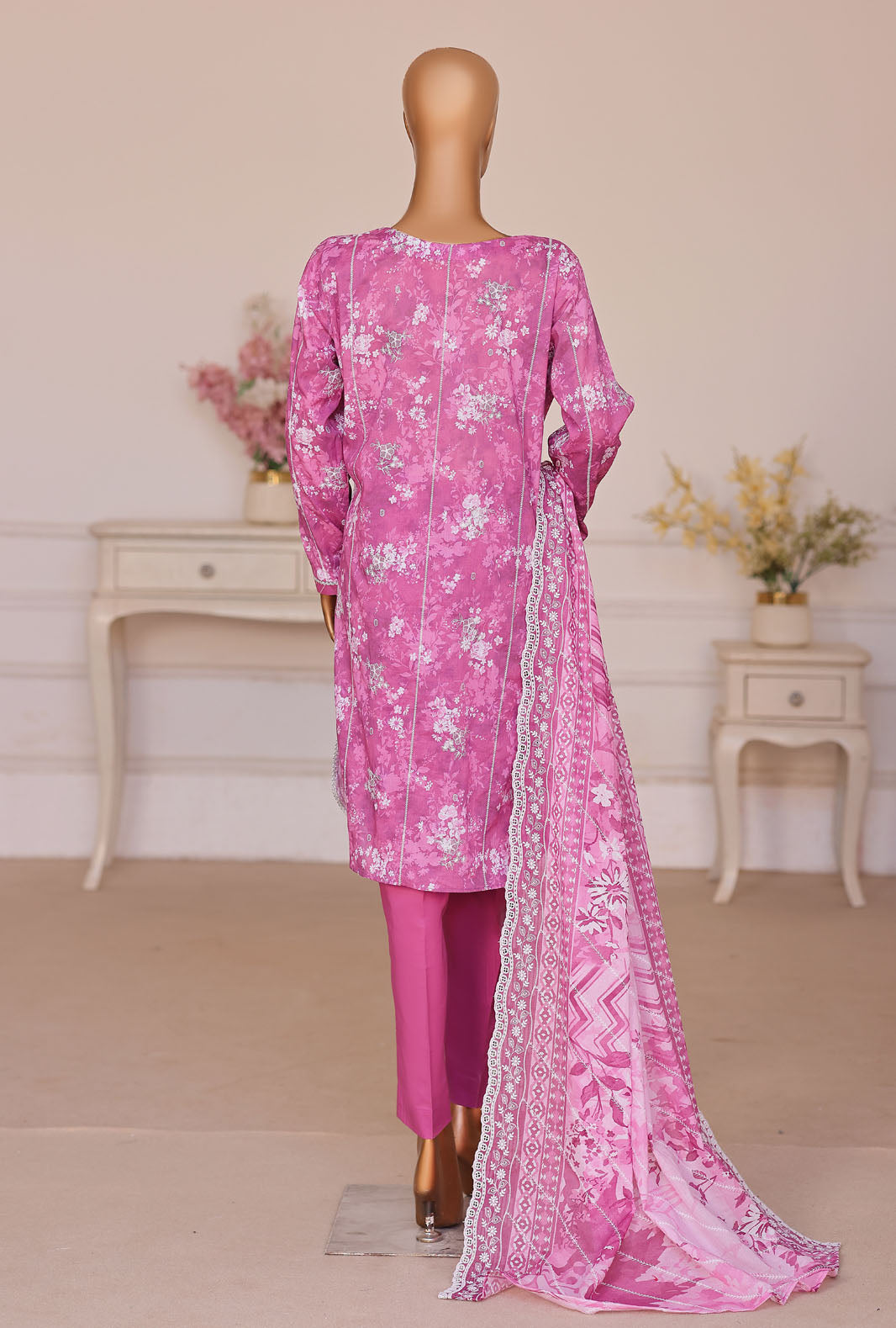 Dhagakari by HZ Textile Unstitched Embroidered Lawn 3 Piece Suit  DEC - 1070 - Casual Collection