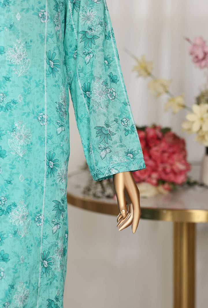 Dhagakari by HZ Textiles Unstitched Embroidered Lawn 3 Piece Suit DEC - 1072 Summer Collection