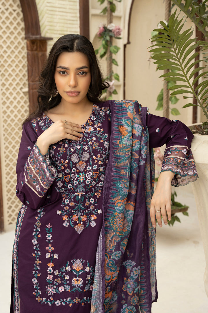 Flora Muse by Ziara RTW Embroidered Lawn 3 Piece Suit Signature Eid Collection