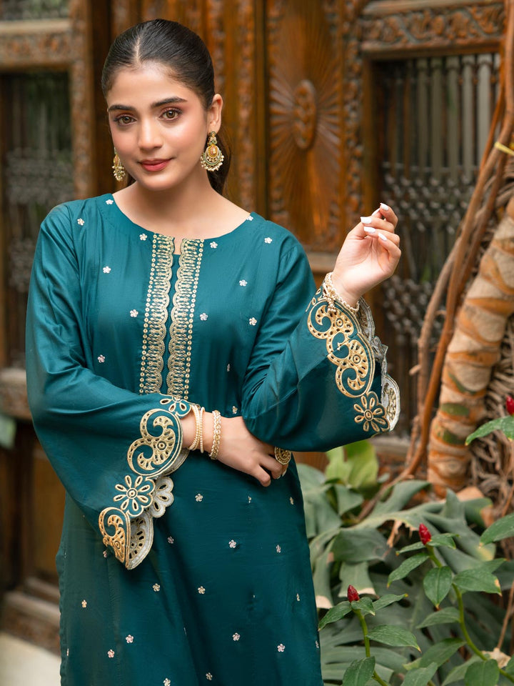 Rang e Bahar by Tng Women Pret Embroidered 2 Piece Zamrud - Winter Collection