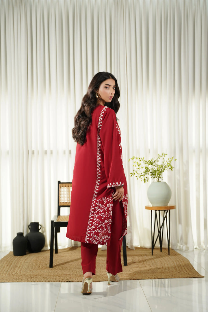 Dhaga Women Pret Embroidered 2 Piece cotton Ayzel SS25DSE108 - Summer Collection