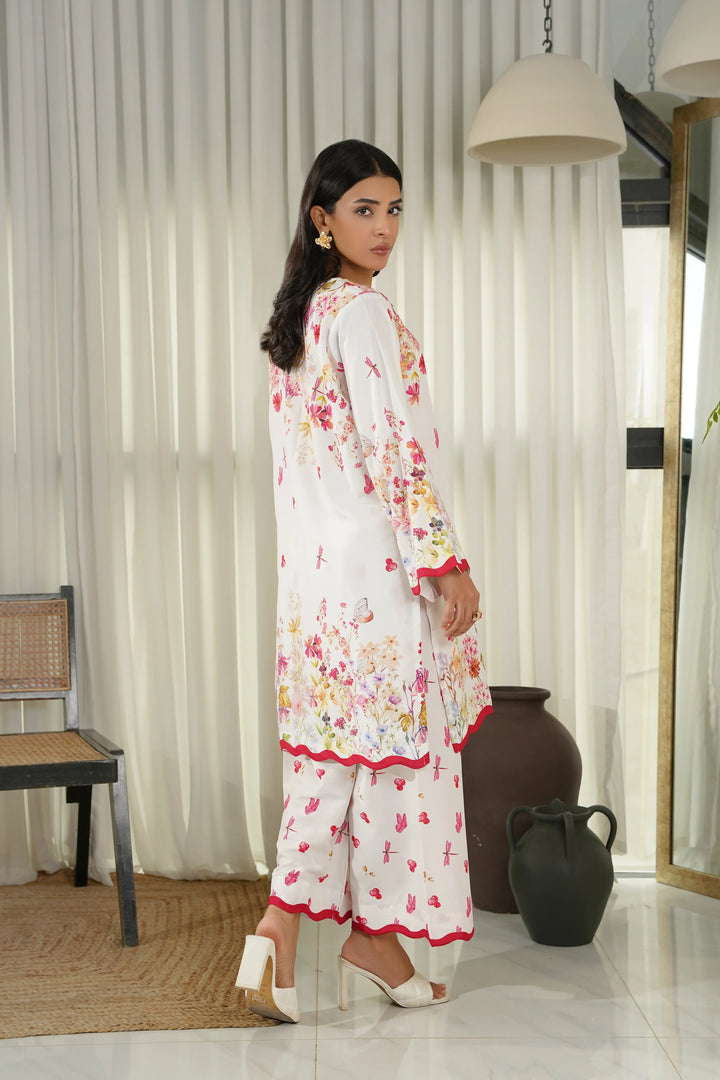 Dhaga Women Pret Printed 2 Piece poly cambric Fiora SS25DSP301 - Summer Collection