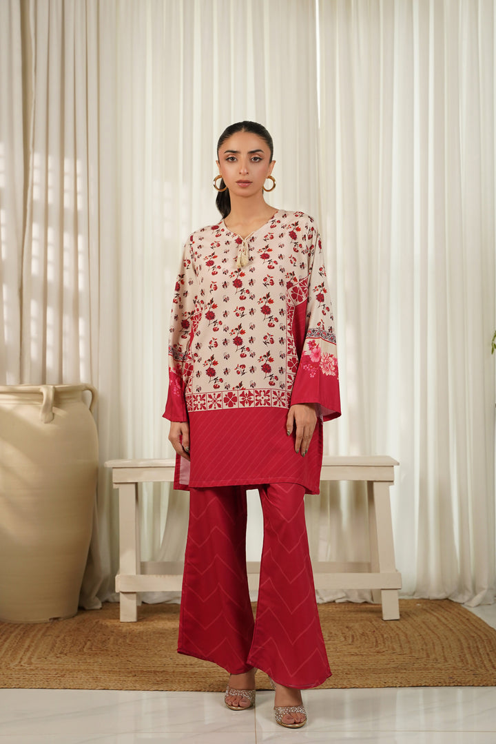 Dhaga Women Pret Printed 2 Piece Soft Crepe Amicia SS25DKP116 - Summer Collection