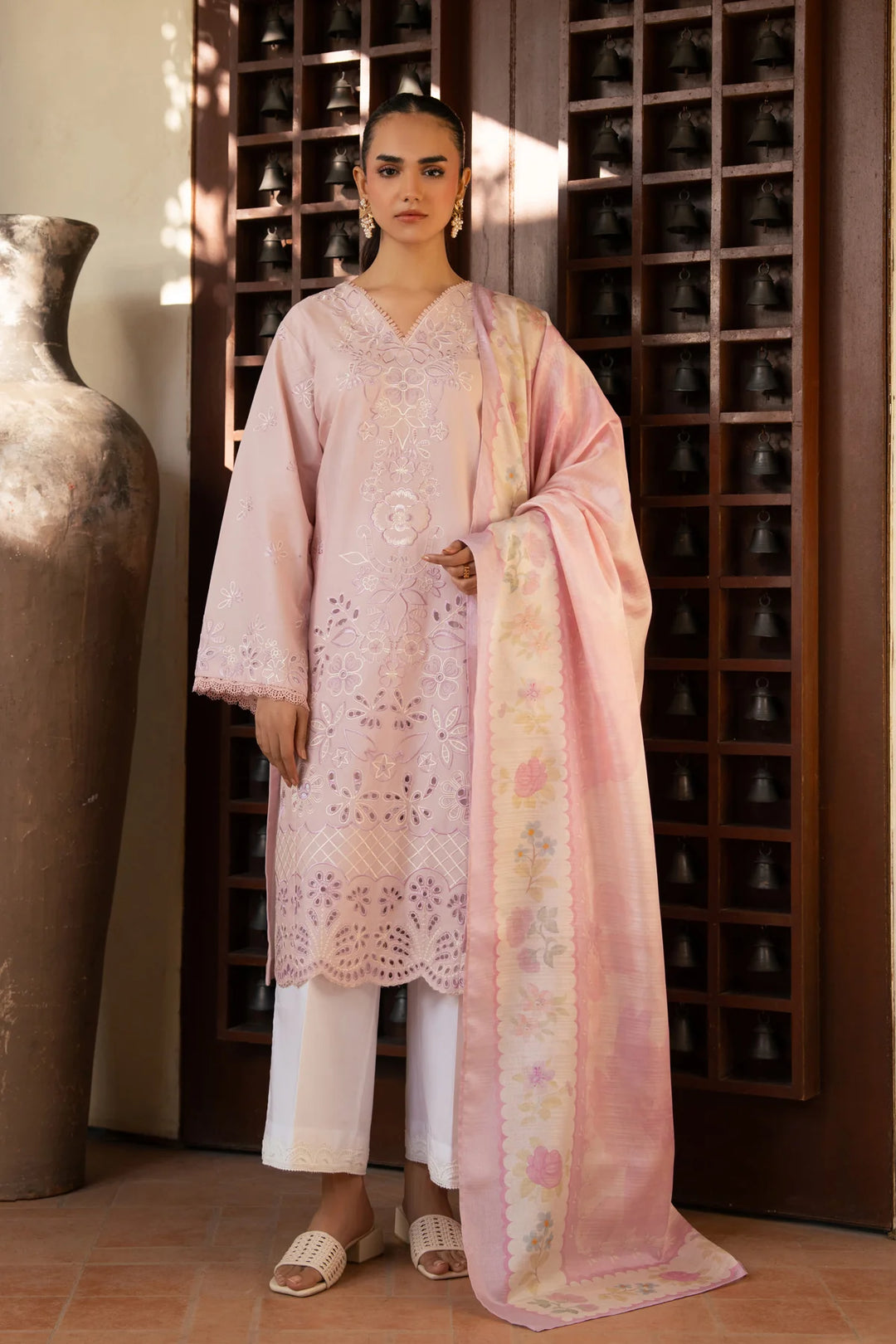 Namah by Xenia Formals Unstitched Embroidered Lawn 3 Piece Suit XF26ULN 01 - EDRA - Festive Collection