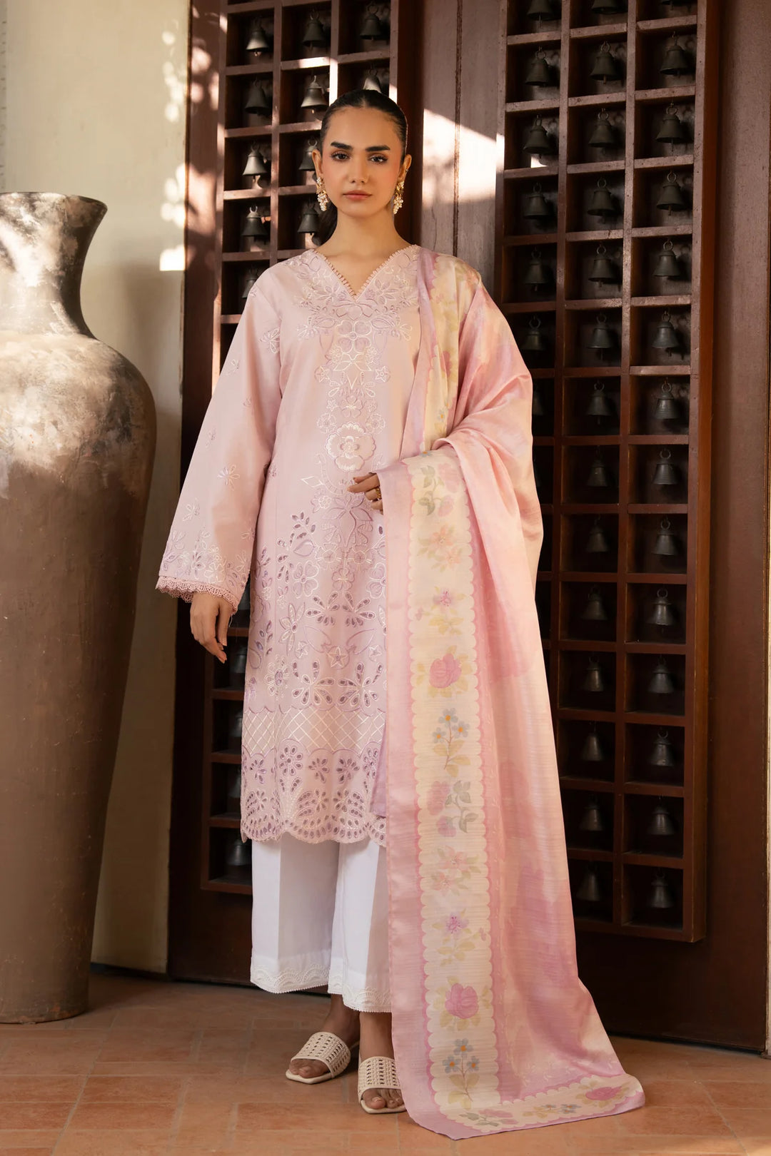 Namah by Xenia Formals Unstitched Embroidered Lawn 3 Piece Suit XF26ULN 01 - EDRA - Festive Collection