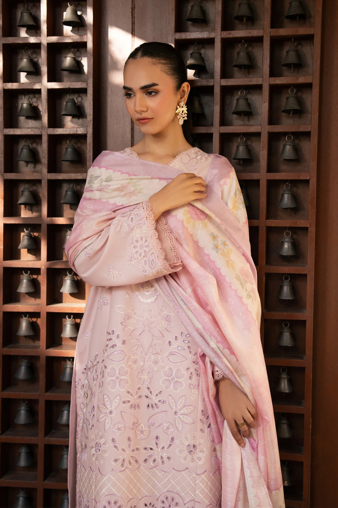 Namah by Xenia Formals Unstitched Embroidered Lawn 3 Piece Suit XF26ULN 01 - EDRA - Festive Collection