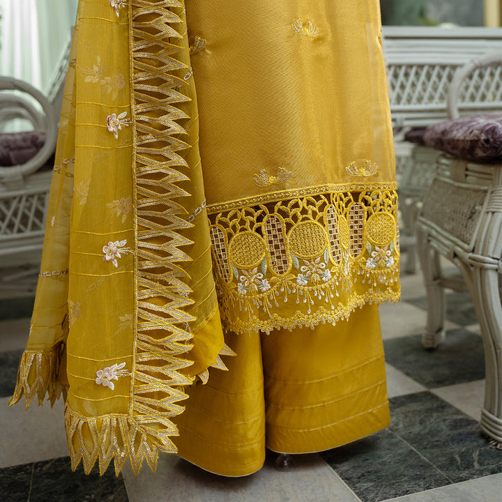 Zebtan Women Unstitched Embroidered Missouri 3 Piece Suit ZM-08 Festive Collection
