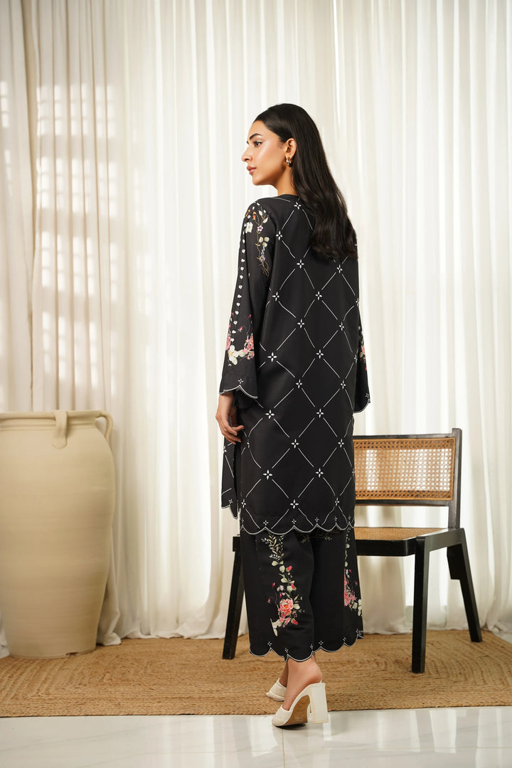 Dhaga Women Pret Printed 2 Piece poly cambric Cyrille SS25DSP304 - Summer Collection