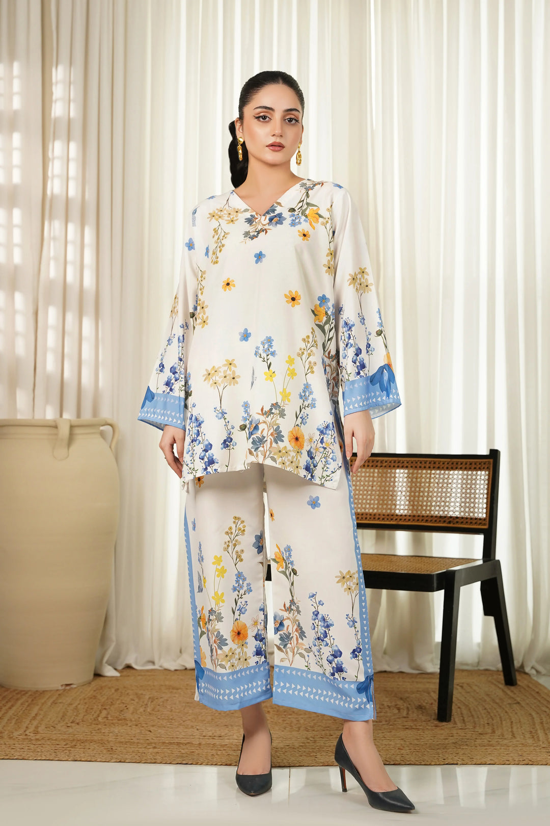 Dhaga Women Pret Printed 2 Piece Soft Crepe Mysie SS25DSP314 - Summer Collection