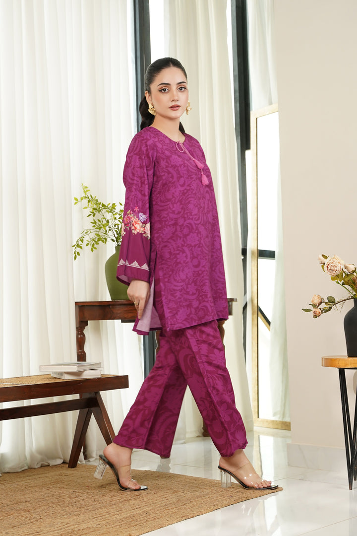 Dhaga Women Pret Printed 2 Piece Soft Crepe Bridgette SS25DKP121 - Summer Collection