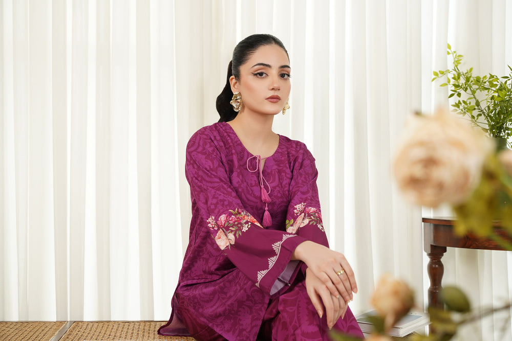 Dhaga Women Pret Printed 2 Piece Soft Crepe Bridgette SS25DKP121 - Summer Collection