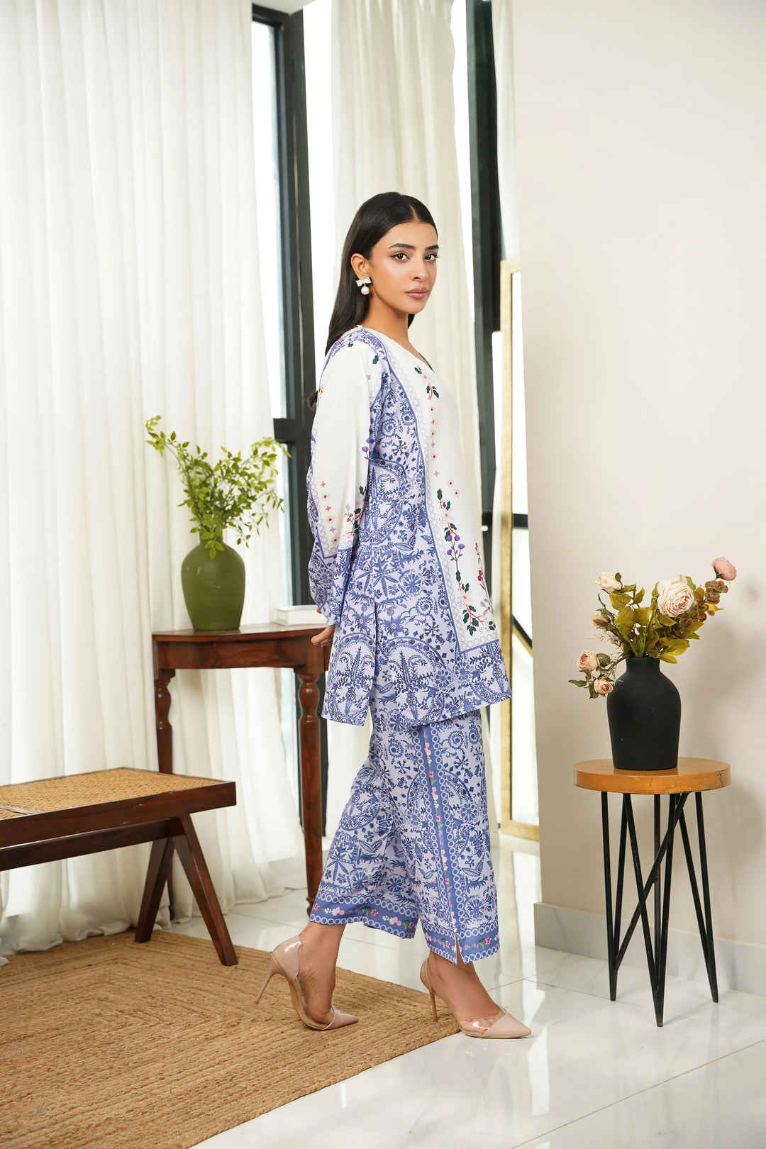 Dhaga Women Pret Printed 2 Piece Soft Crepe Enid SS25DSP313 - Summer Collection
