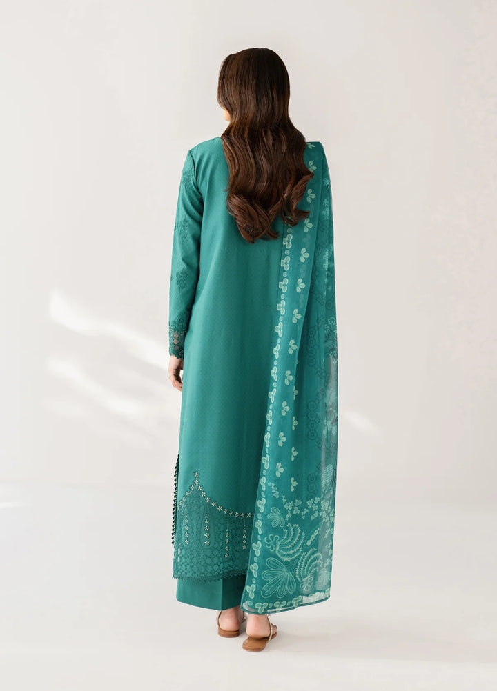 Le'essence by Xenia Formals Unstitched Embroidered Lawn 3 Piece Suit XE26UL D-11 Elvyn - Summer Collection