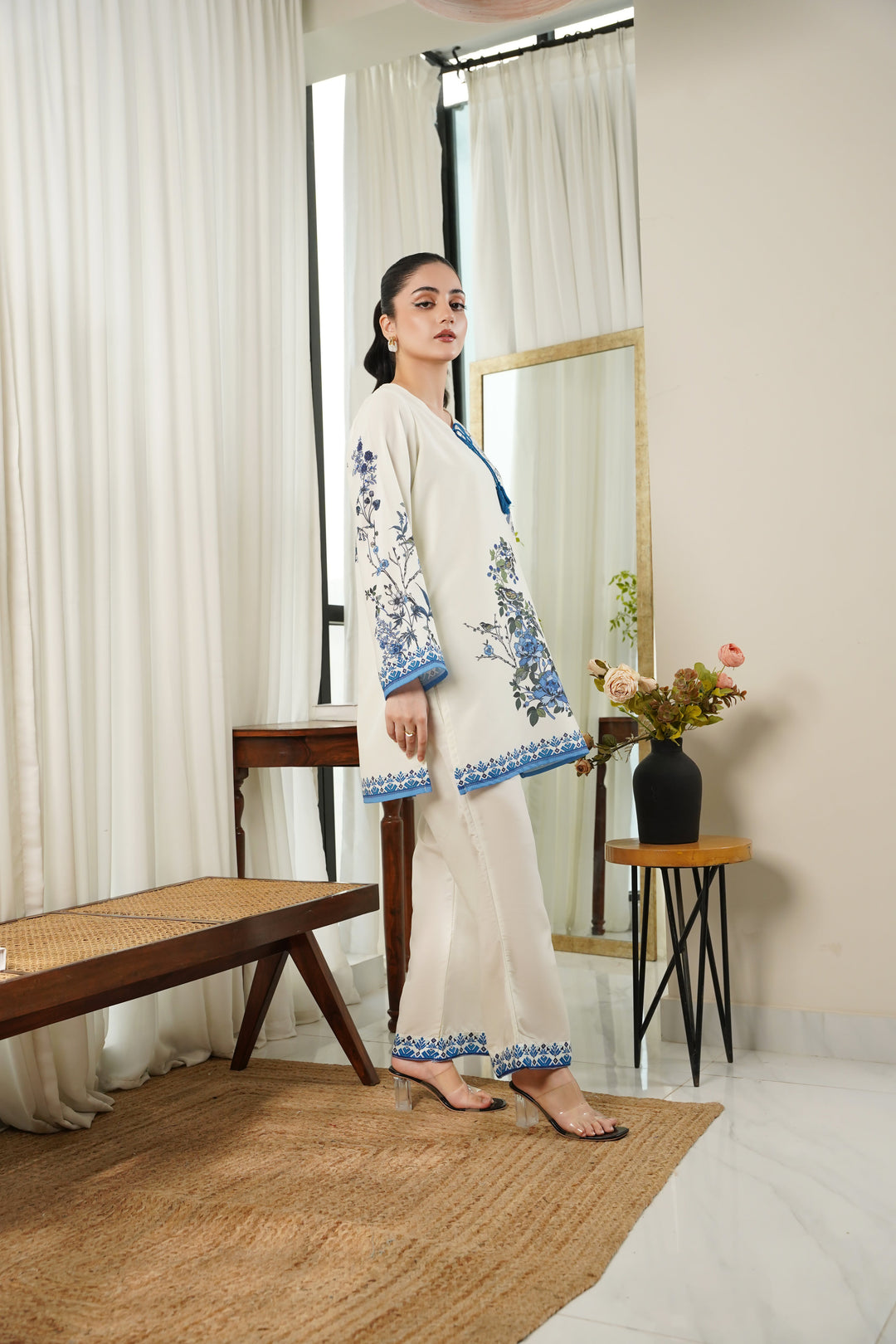 Dhaga Women Pret Printed 2 Piece Soft Crepe Amelia SS25DKP111 - Summer Collection