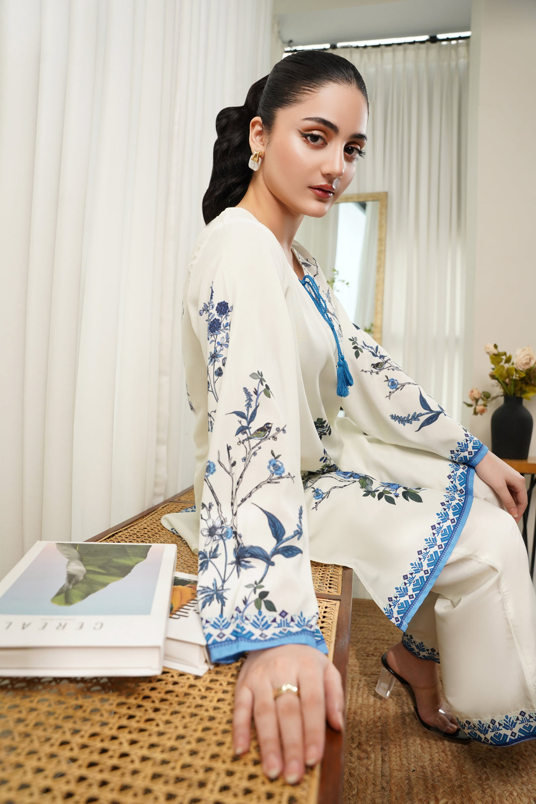 Dhaga Women Pret Printed 2 Piece Soft Crepe Amelia SS25DKP111 - Summer Collection