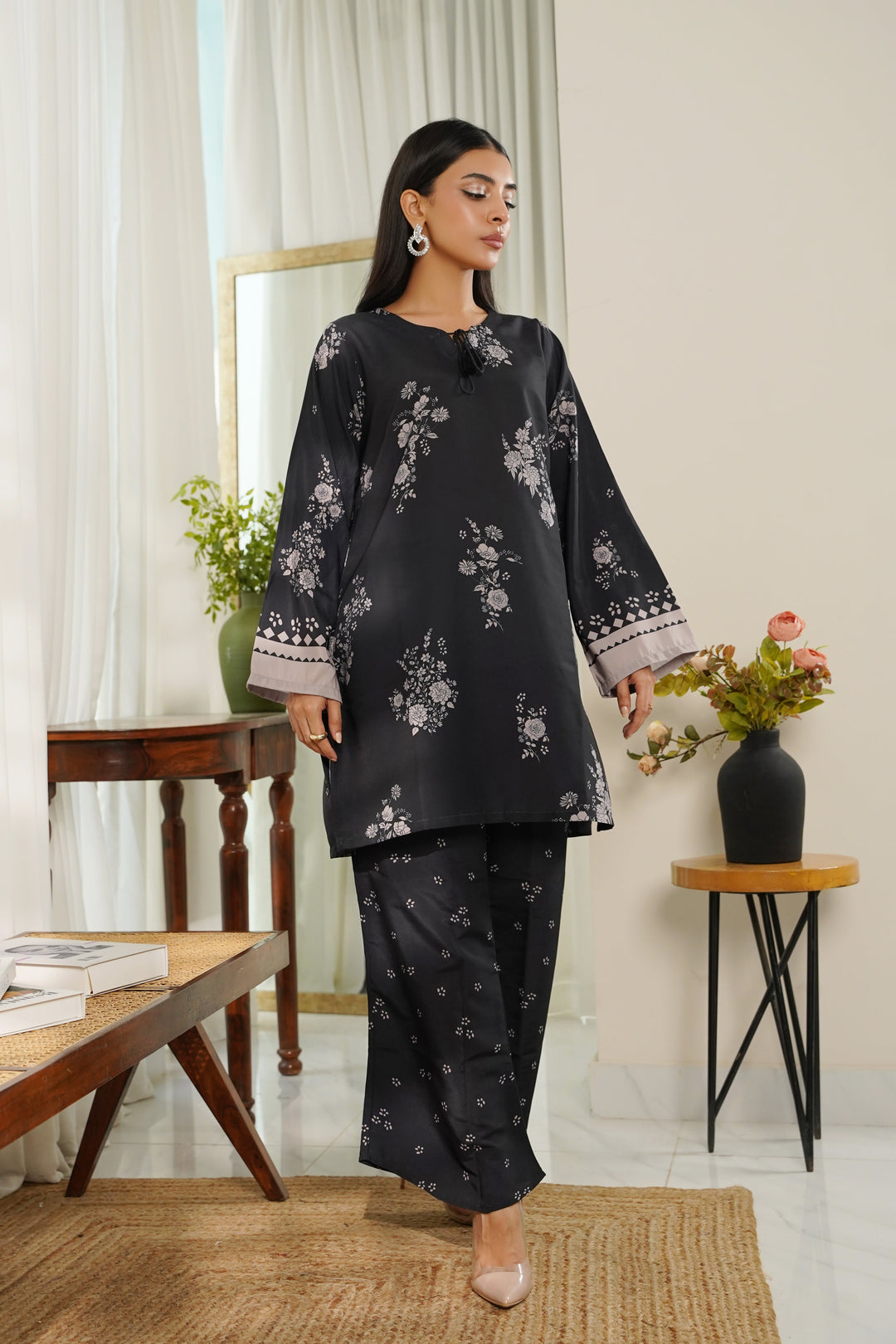 Dhaga Women Pret Printed 2 Piece Soft Crepe Lina SS25DKP109 - Summer Collection