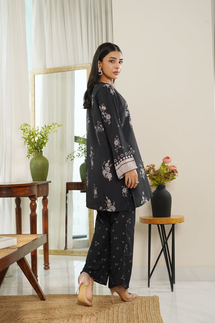 Dhaga Women Pret Printed 2 Piece Soft Crepe Lina SS25DKP109 - Summer Collection