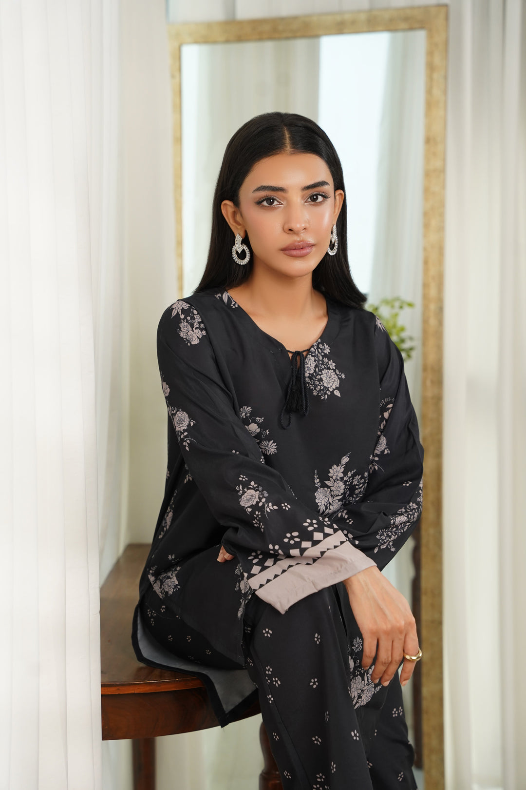 Dhaga Women Pret Printed 2 Piece Soft Crepe Lina SS25DKP109 - Summer Collection