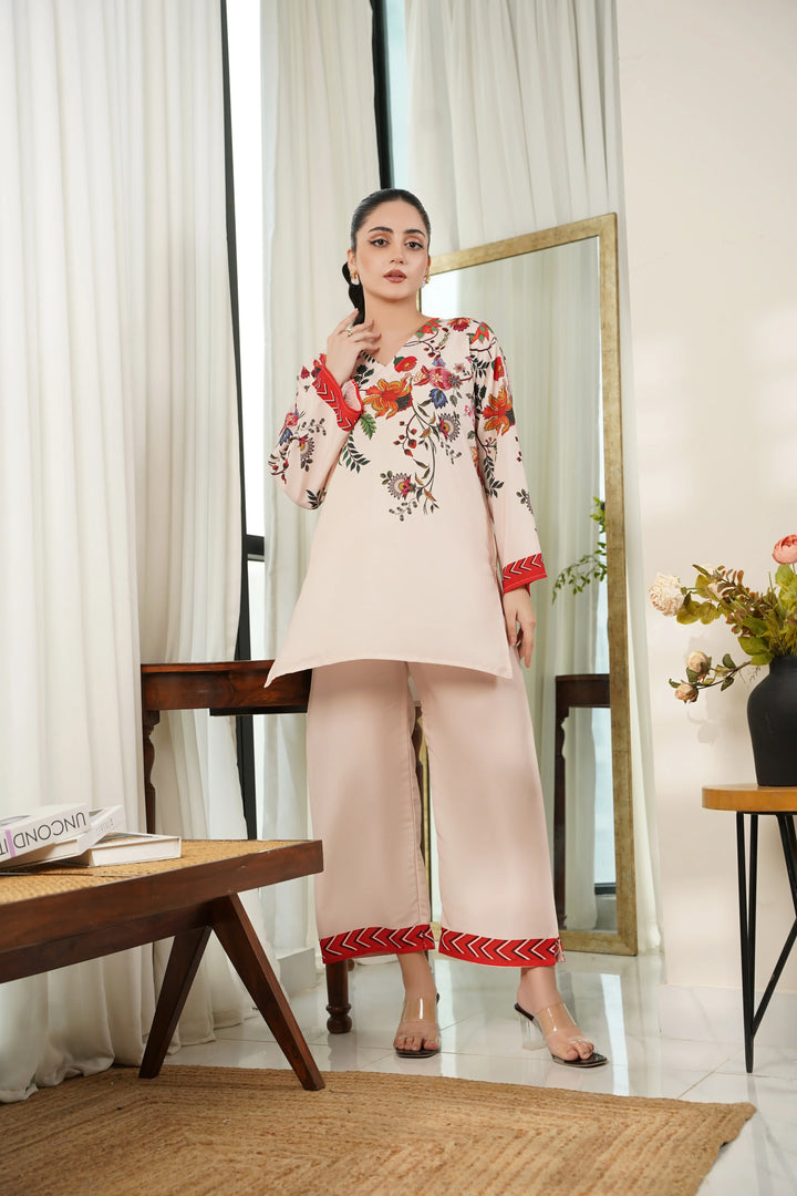 Dhaga Women Pret Printed 2 Piece Soft Crepe Leora SS25DSP315 - Summer Collection