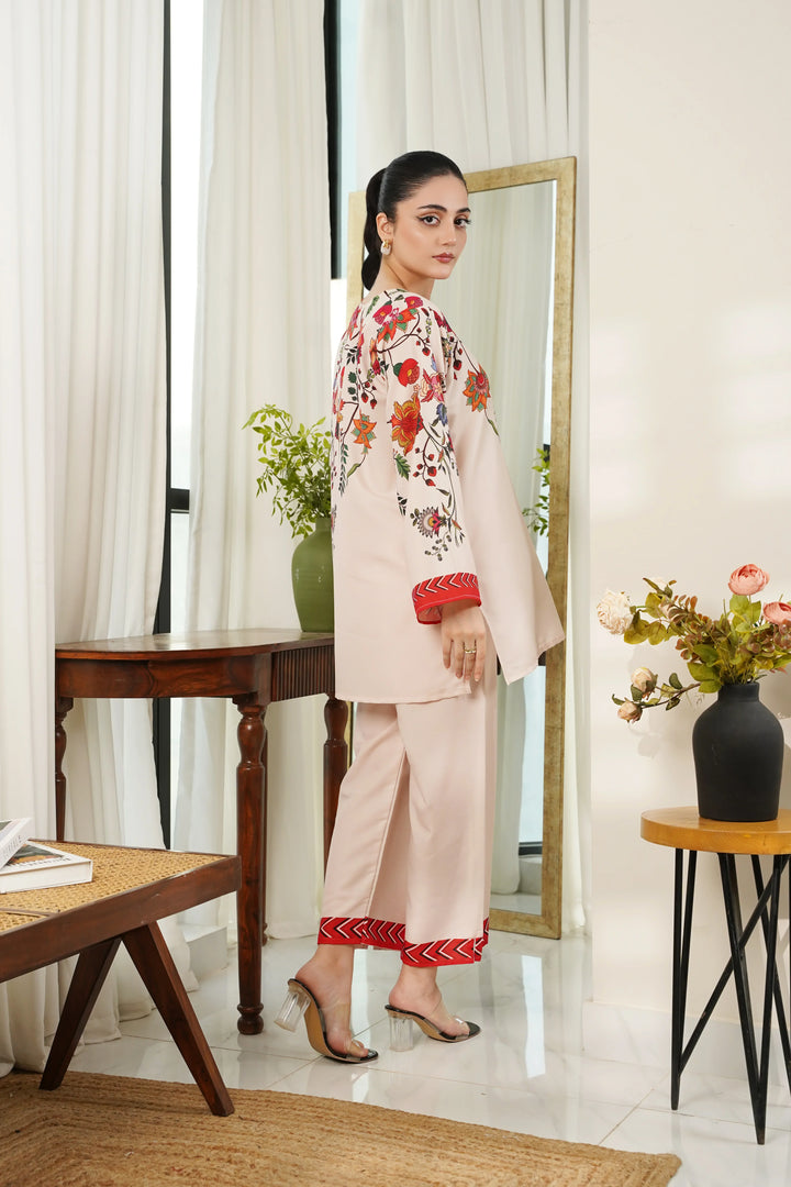 Dhaga Women Pret Printed 2 Piece Soft Crepe Leora SS25DSP315 - Summer Collection