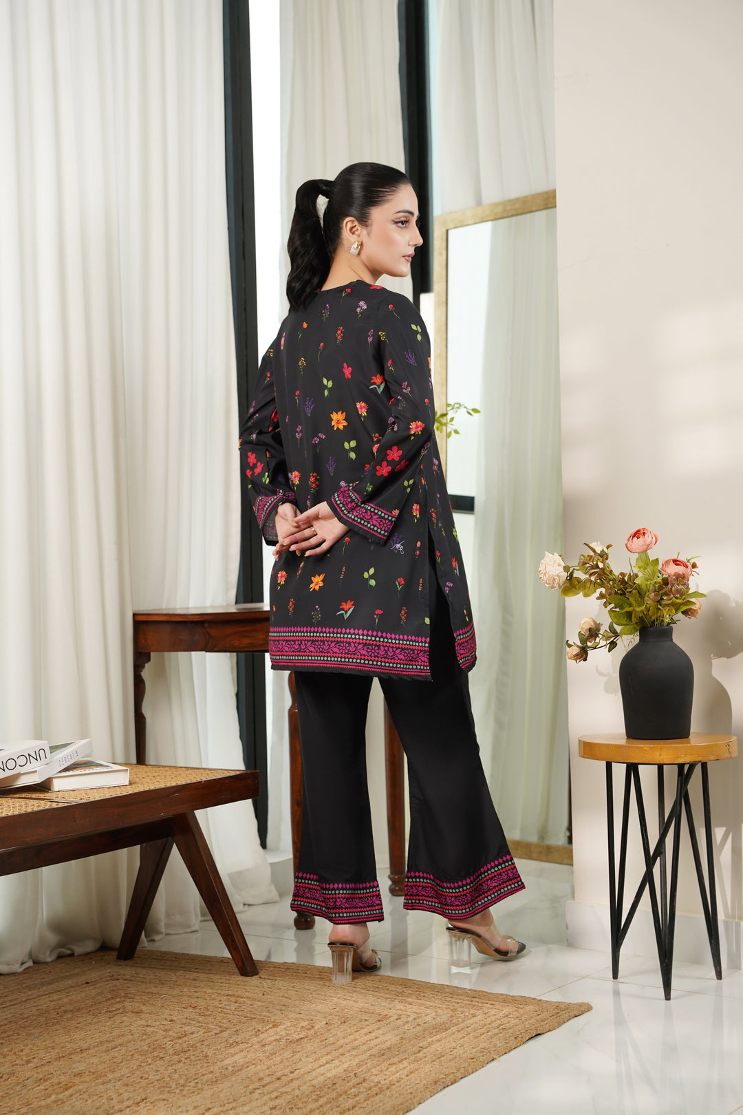 Dhaga Women Pret Printed 2 Piece Soft Crepe Becca SS25DKP134 - Summer Collection