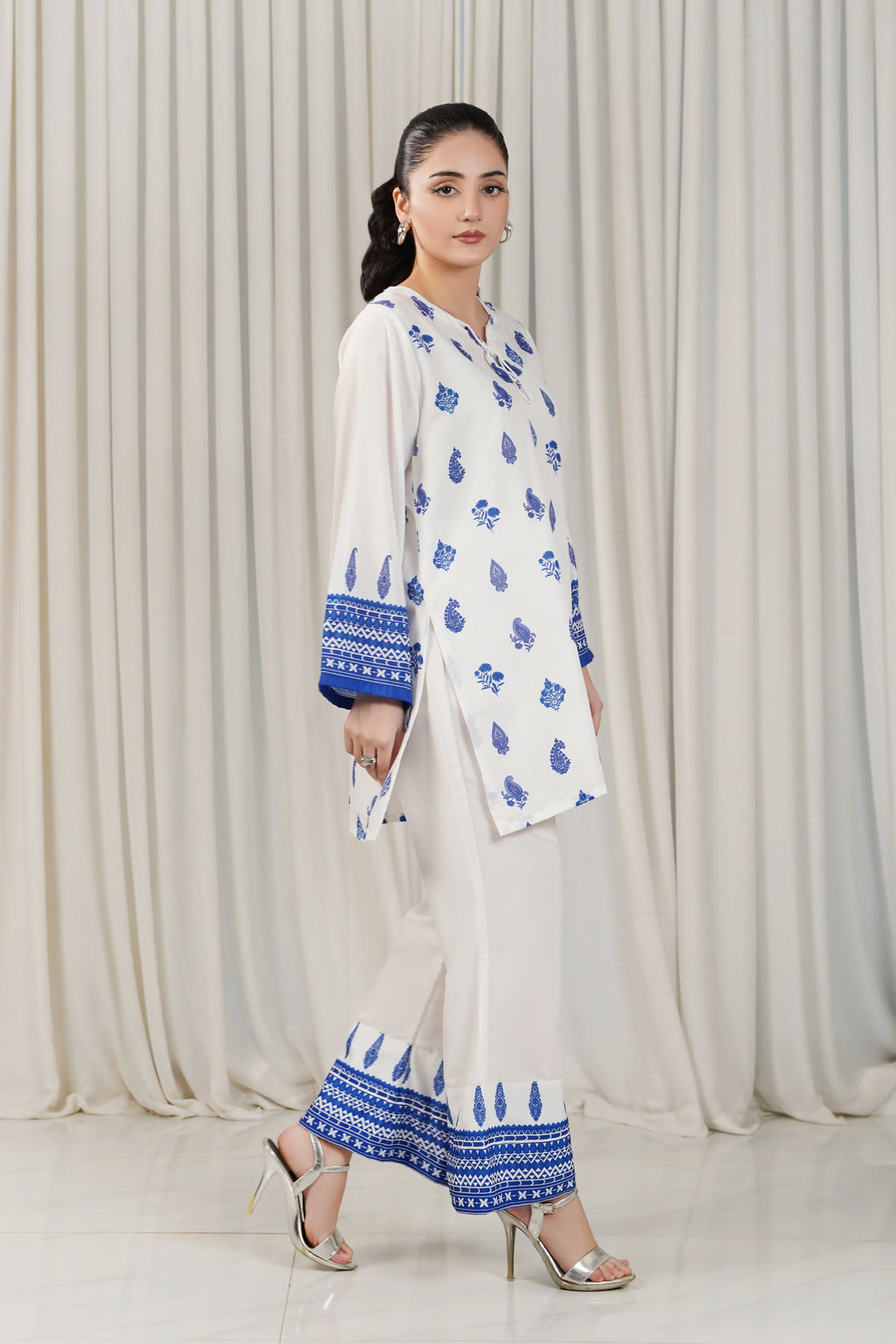 Dhaga Women Pret Printed 2 Piece Soft Crepe Abigail SS25DKP113 - Summer Collection