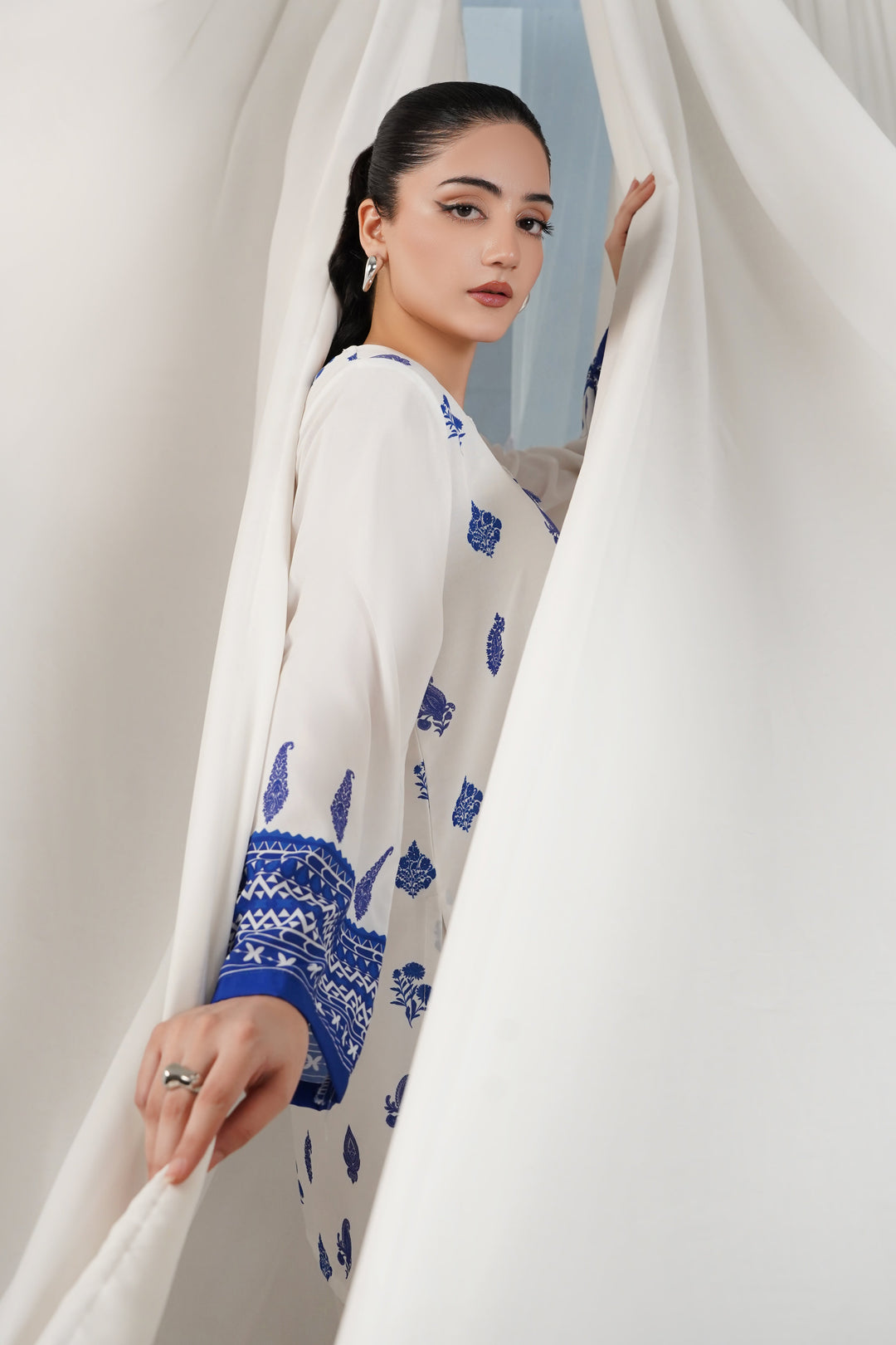 Dhaga Women Pret Printed 2 Piece Soft Crepe Abigail SS25DKP113 - Summer Collection