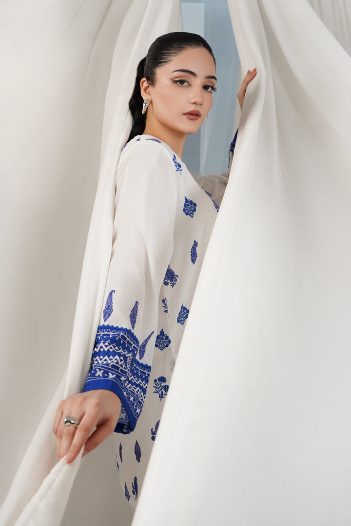 Dhaga Women Pret Printed 2 Piece Soft Crepe Abigail SS25DKP113 - Summer Collection