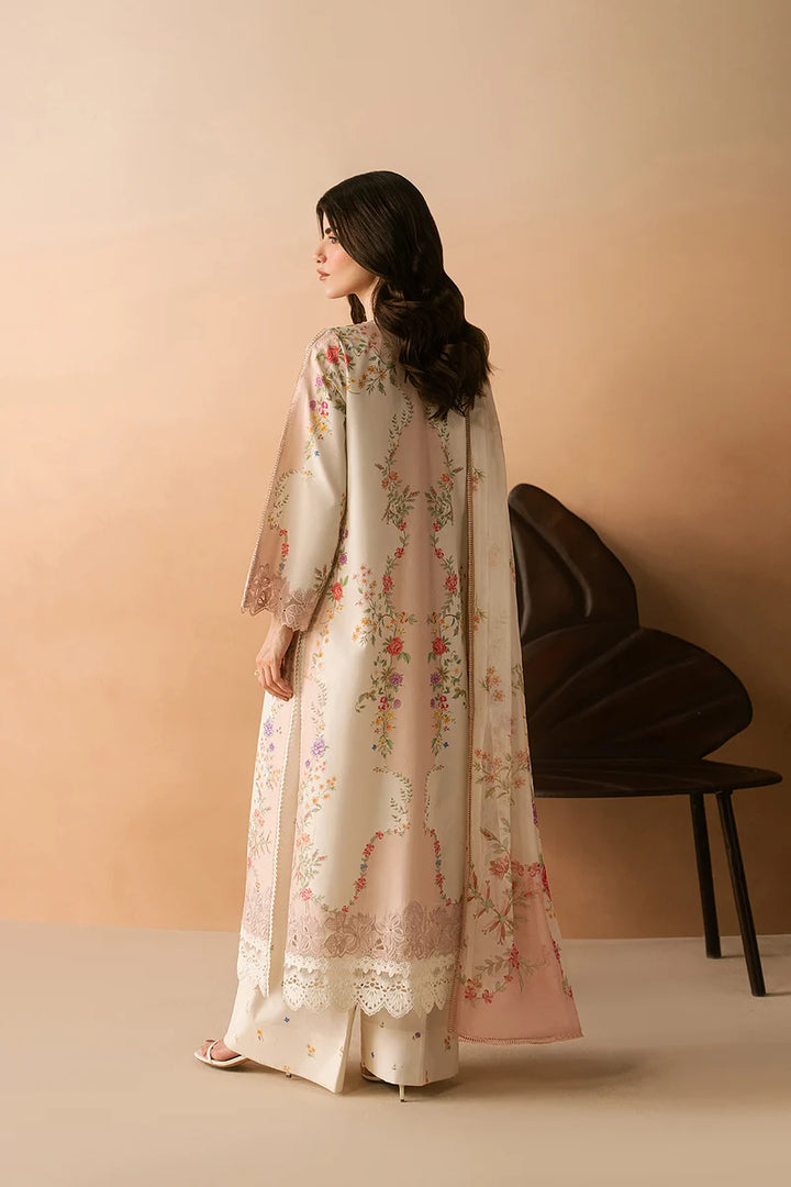 Haze A Prints by Afrozeh Unstitched Embroidered  Lawn 3 Piece Suit AF26UAP Lustre FWU-113 - Summer Collection