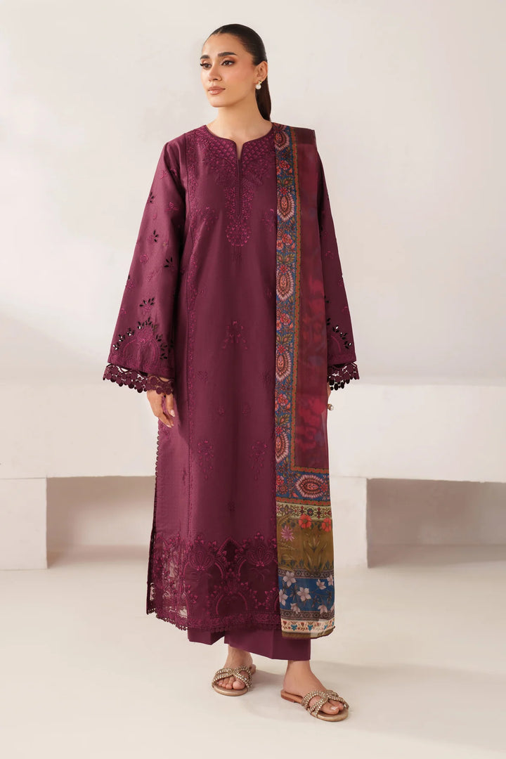 Le'essence by Xenia Formals Unstitched Embroidered Lawn 3 Piece Suit XE26UL D-02 Niha - Summer Collection