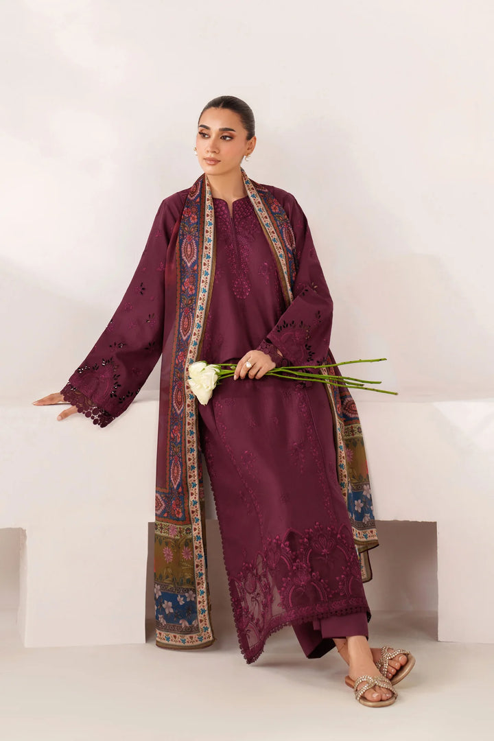 Le'essence by Xenia Formals Unstitched Embroidered Lawn 3 Piece Suit XE26UL D-02 Niha - Summer Collection