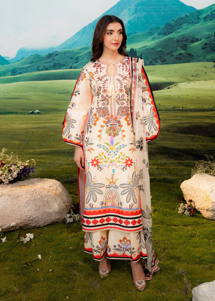 Elysian by Meerak RTW Embroidered Lawn 3 Piece Suit Ardis Casual Collection