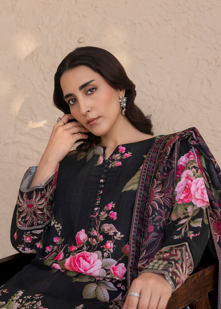Meerak Women Khaddar Pret 3 Piece Embroidered Khaddar 203 - Winter Collection