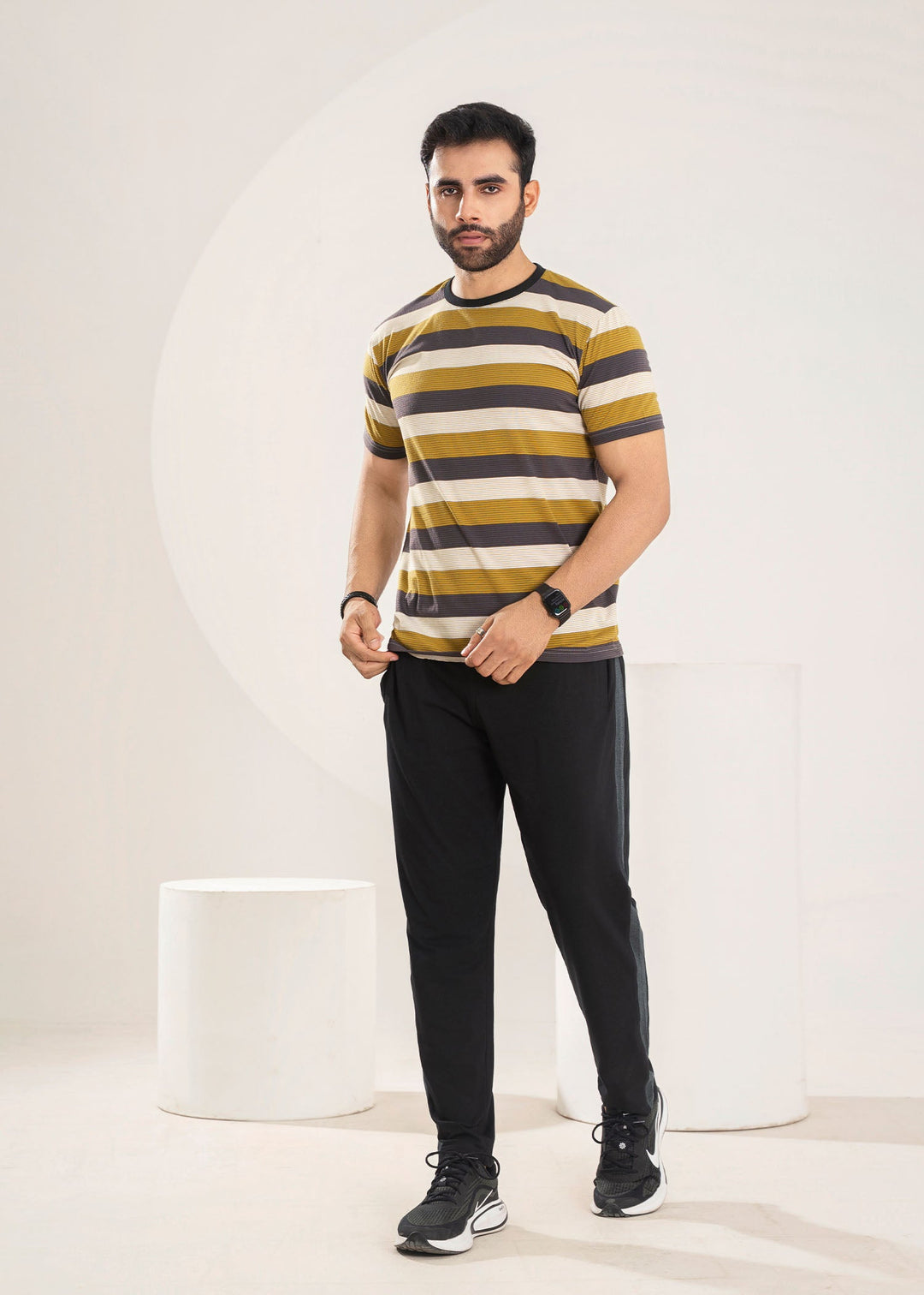 West Drop by Buraq Mens Shirt RTW Solids Cotton 1 Piece Suit BRQ 163 Casual Collection