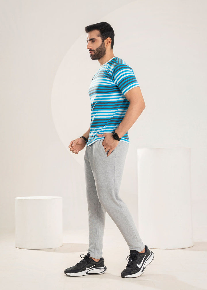 West Drop by Buraq Mens Shirt RTW Solids Cotton 1 Piece Suit Turquise Casual Collection