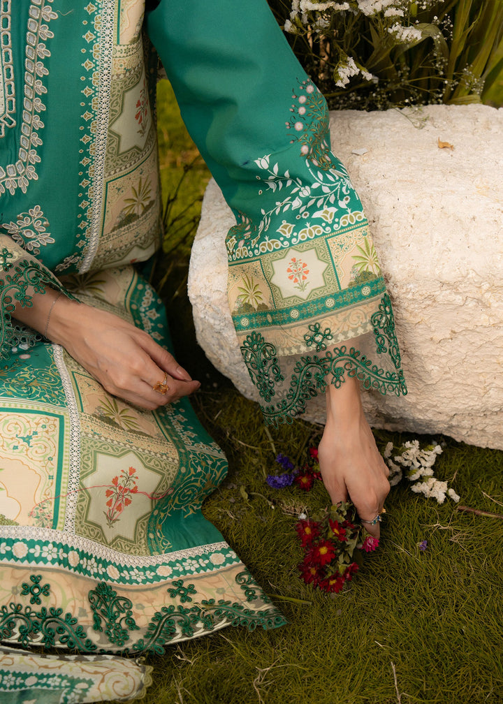 Elysian by Meerak RTW Embroidered Lawn 3 Piece Suit Orchid Casual Collection