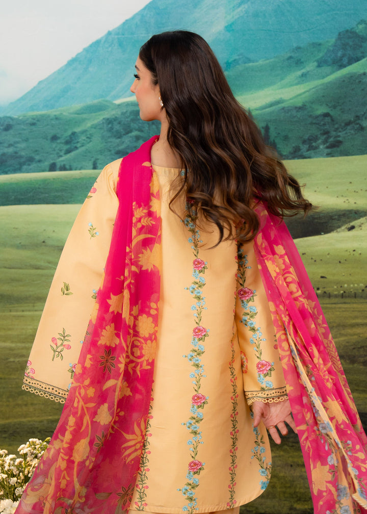 Elysian by Meerak RTW Embroidered Lawn 3 Piece Suit Freesia Casual Collection