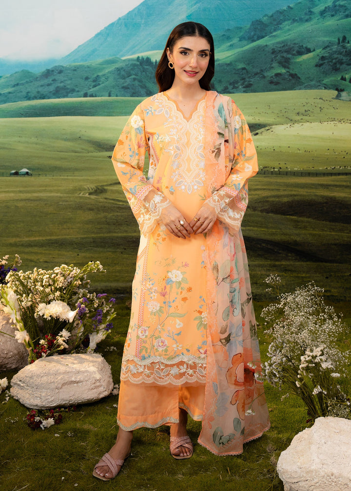 Elysian by Meerak RTW Embroidered Lawn 3 Piece Suit Solstice Casual Collection