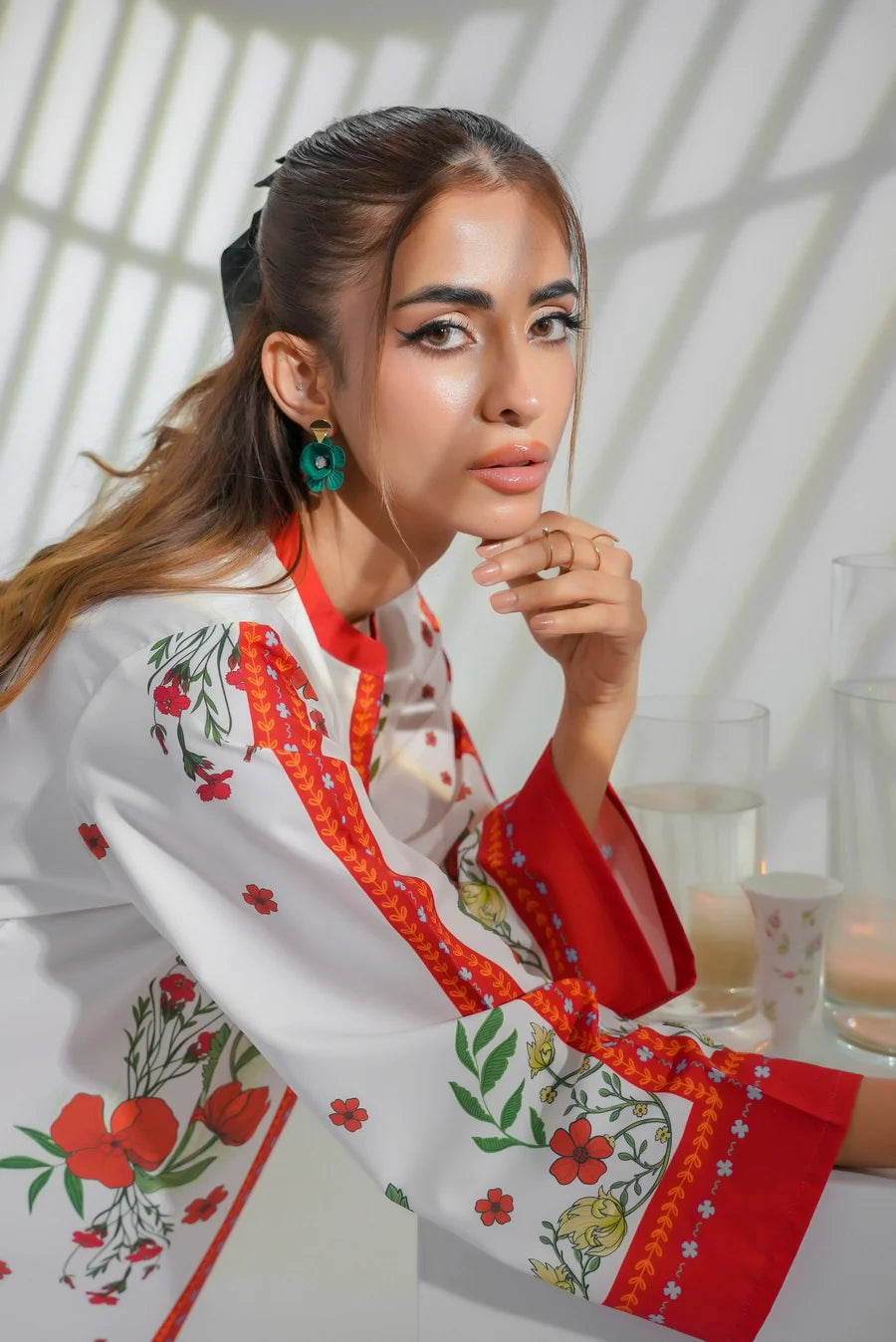 Dhaga Women Pret Printed 2 Piece Soft Crepe Zuri SS25DSP284 - Summer Collection